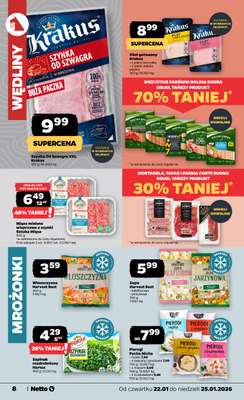 Netto - gazetka promocyjna Gazetka Spożywcza od czwartku 22.01 do niedzieli 25.01 - strona 8