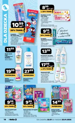 Netto - gazetka promocyjna Gazetka Spożywcza od czwartku 22.01 do niedzieli 25.01 - strona 14