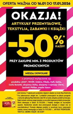 Biedronka - gazetka promocyjna Tani Weekend od piątku 16.01 do soboty 17.01 - strona 4