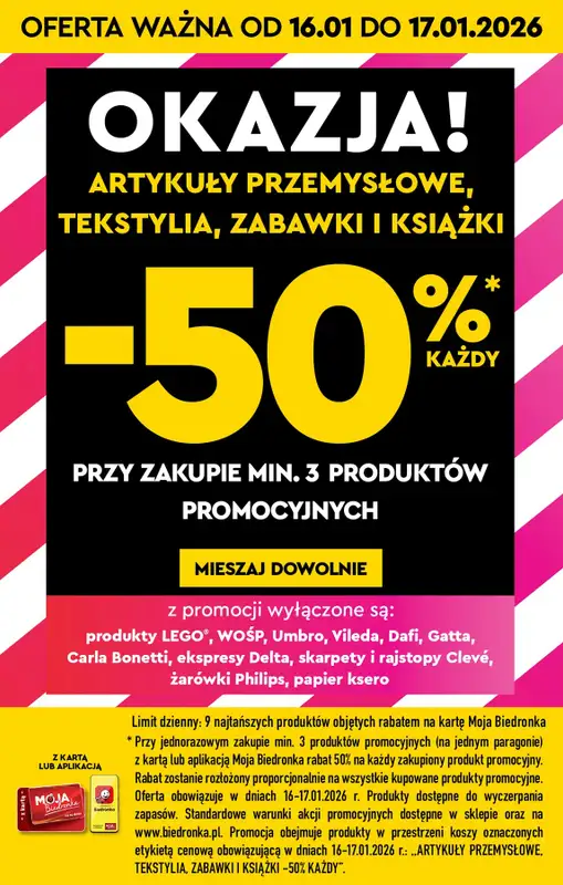 Biedronka - gazetka promocyjna Tani Weekend od piątku 16.01 do soboty 17.01 - strona 4