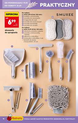 Biedronka - gazetka promocyjna Hity i inspiracje od soboty 17.01 do środy 04.02 - strona 18