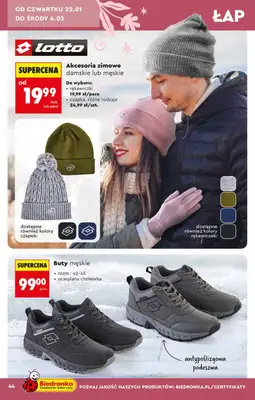 Biedronka - gazetka promocyjna Hity i inspiracje od soboty 17.01 do środy 04.02 - strona 44