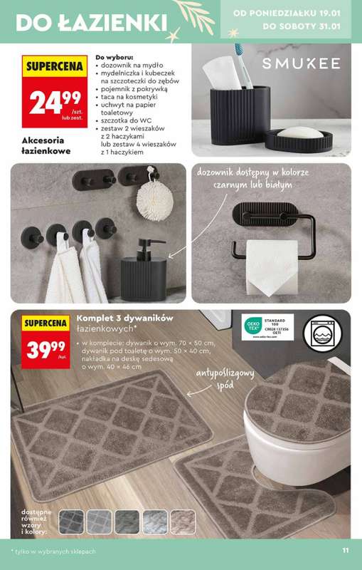 Biedronka - gazetka promocyjna Hity i inspiracje od soboty 17.01 do środy 04.02 - strona 11