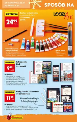 Biedronka - gazetka promocyjna Hity i inspiracje od soboty 17.01 do środy 04.02 - strona 34