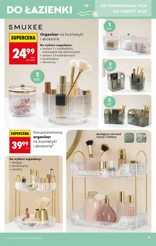 Biedronka - gazetka promocyjna Hity i inspiracje od soboty 17.01 do środy 04.02 - strona 9