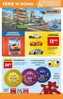 Biedronka - gazetka promocyjna Hity i inspiracje od soboty 17.01 do środy 04.02 - strona 39