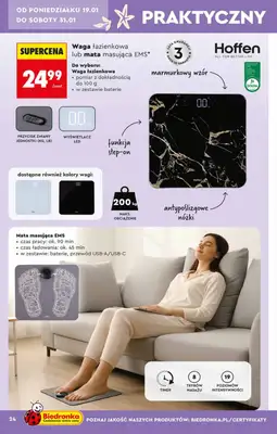 Biedronka - gazetka promocyjna Hity i inspiracje od soboty 17.01 do środy 04.02 - strona 24