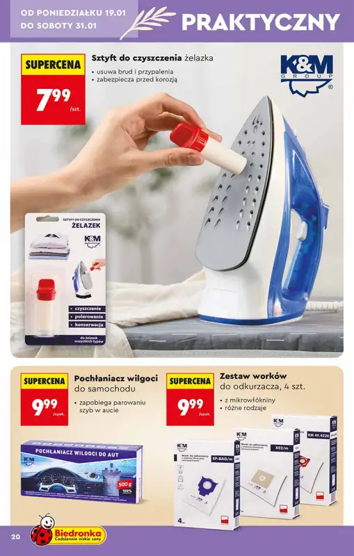 Biedronka - gazetka promocyjna Hity i inspiracje od soboty 17.01 do środy 04.02 - strona 20