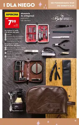 Biedronka - gazetka promocyjna Hity i inspiracje od soboty 17.01 do środy 04.02 - strona 15