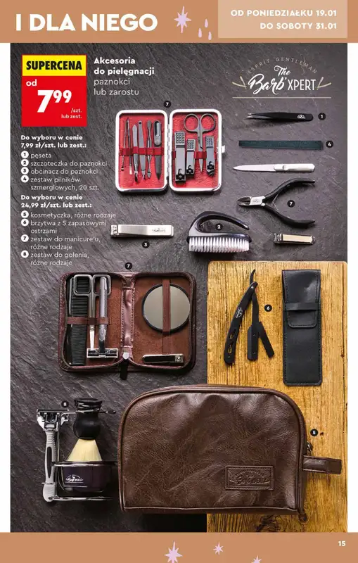 Biedronka - gazetka promocyjna Hity i inspiracje od soboty 17.01 do środy 04.02 - strona 15