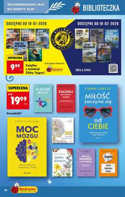 Biedronka - gazetka promocyjna Hity i inspiracje od soboty 17.01 do środy 04.02 - strona 30
