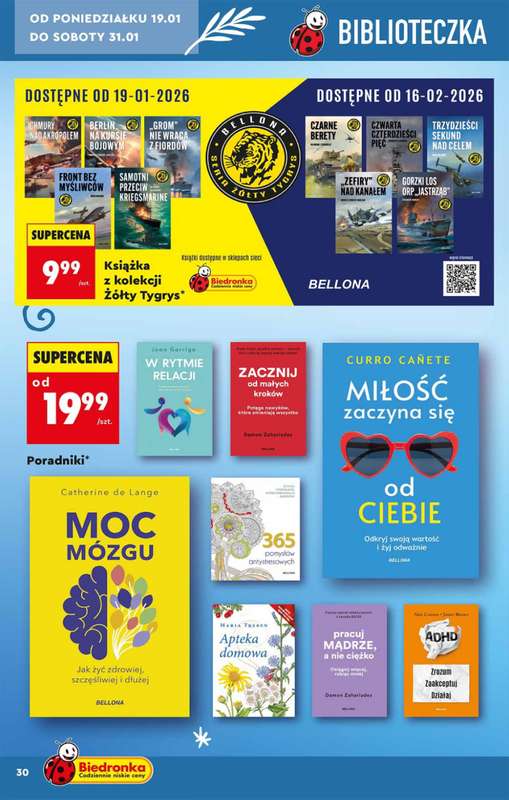 Biedronka - gazetka promocyjna Hity i inspiracje od soboty 17.01 do środy 04.02 - strona 30
