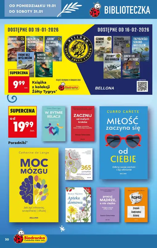 Biedronka - gazetka promocyjna Hity i inspiracje od soboty 17.01 do środy 04.02 - strona 30