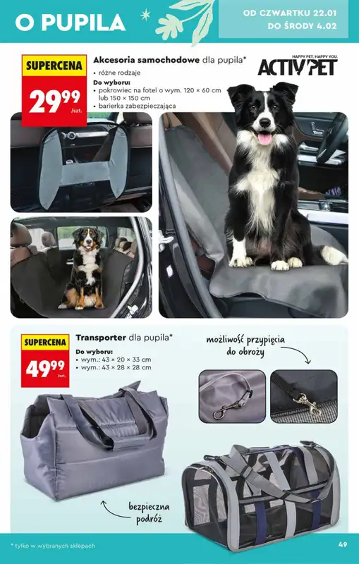 Biedronka - gazetka promocyjna Hity i inspiracje od soboty 17.01 do środy 04.02 - strona 49