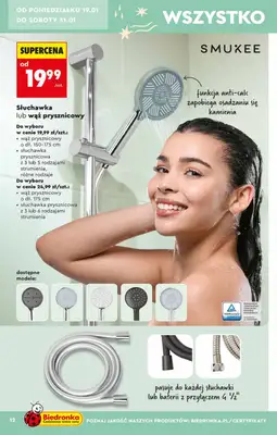 Biedronka - gazetka promocyjna Hity i inspiracje od soboty 17.01 do środy 04.02 - strona 12