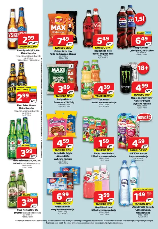 Delfin - gazetka promocyjna Gazetka od piątku 16.01 do niedzieli 25.01 - strona 6