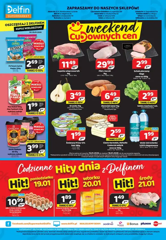 Delfin - gazetka promocyjna Gazetka od piątku 16.01 do niedzieli 25.01 - strona 8