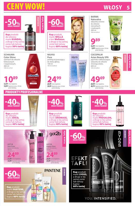 Hebe - gazetka promocyjna Gazetka od piątku 16.01 do piątku 30.01 - strona 5