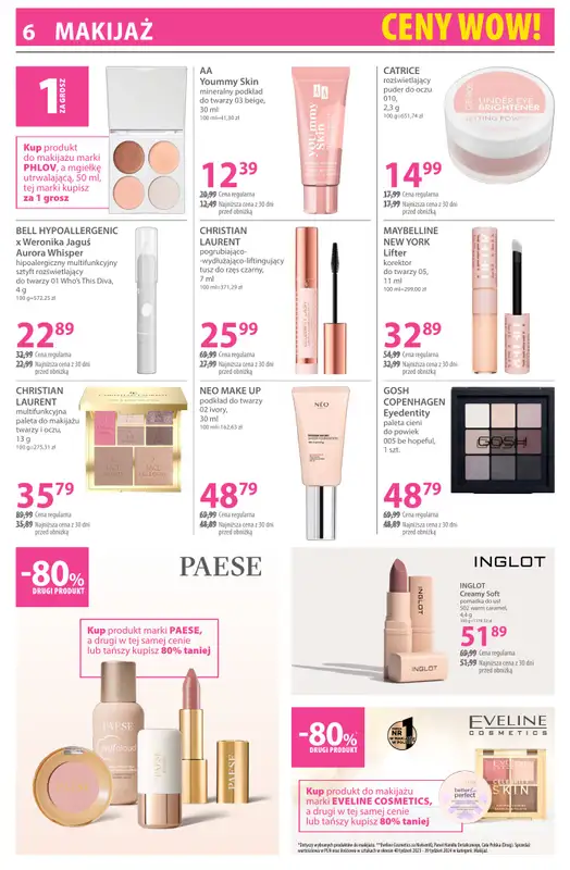 Hebe - gazetka promocyjna Gazetka od piątku 16.01 do piątku 30.01 - strona 6