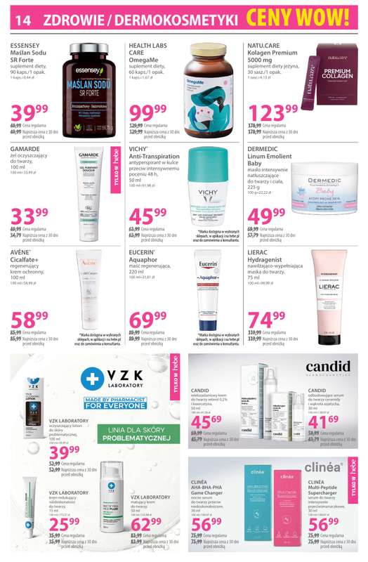 Hebe - gazetka promocyjna Gazetka od piątku 16.01 do piątku 30.01 - strona 14