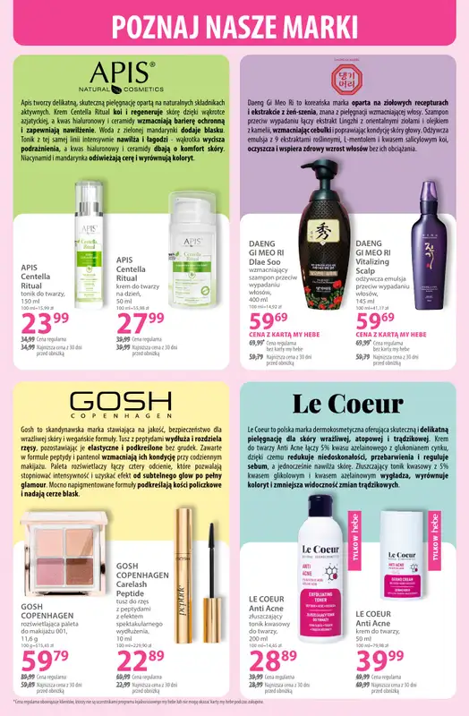 Hebe - gazetka promocyjna Gazetka od piątku 16.01 do piątku 30.01 - strona 10