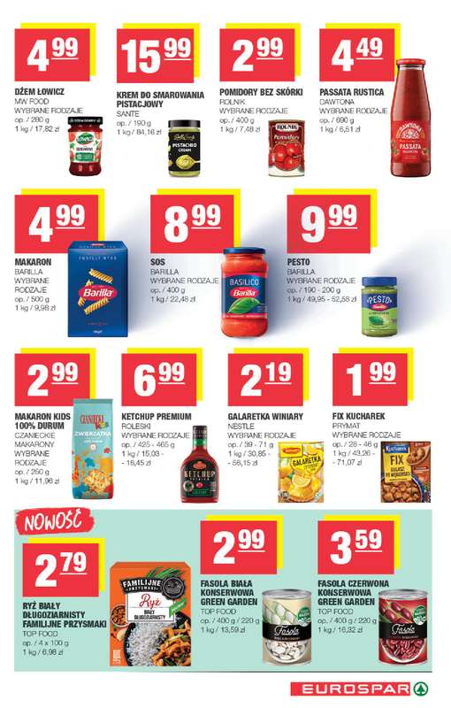 SPAR - gazetka promocyjna Gazetka Eurospar od środy 21.01 do niedzieli 01.02 - strona 11