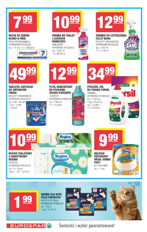 SPAR - gazetka promocyjna Gazetka Eurospar od środy 21.01 do niedzieli 01.02 - strona 14