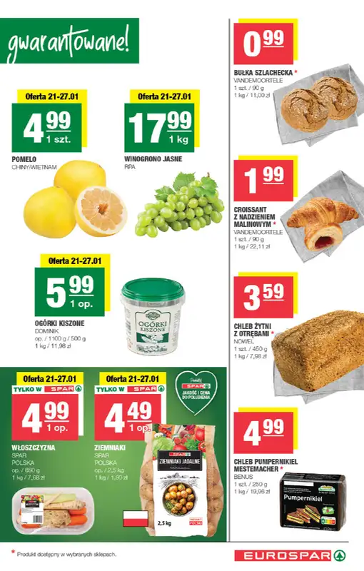SPAR - gazetka promocyjna Gazetka Eurospar   - strona 3