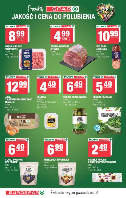 SPAR - gazetka promocyjna Gazetka Eurospar od środy 21.01 do niedzieli 01.02 - strona 10