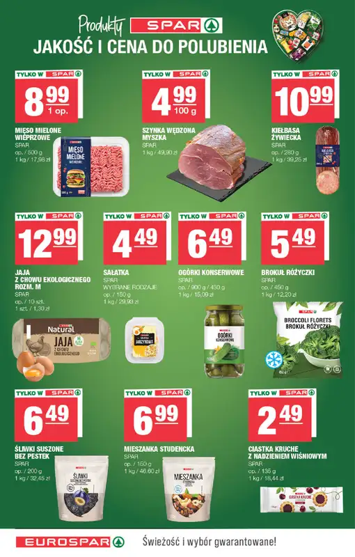 SPAR - gazetka promocyjna Gazetka Eurospar od środy 21.01 do niedzieli 01.02 - strona 10
