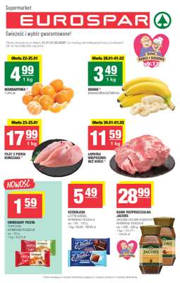 SPAR - gazetka promocyjna Gazetka Eurospar od środy 21.01 do niedzieli 01.02