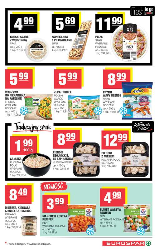 SPAR - gazetka promocyjna Gazetka Eurospar od środy 21.01 do niedzieli 01.02 - strona 9