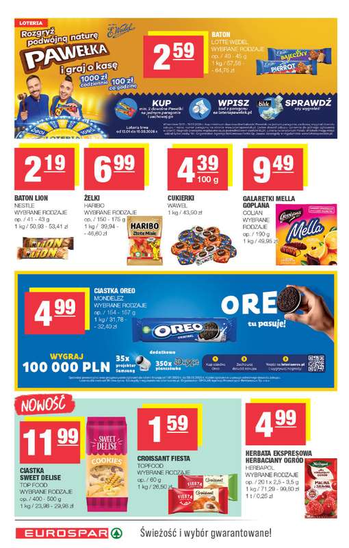 SPAR - gazetka promocyjna Gazetka Eurospar od środy 21.01 do niedzieli 01.02 - strona 12