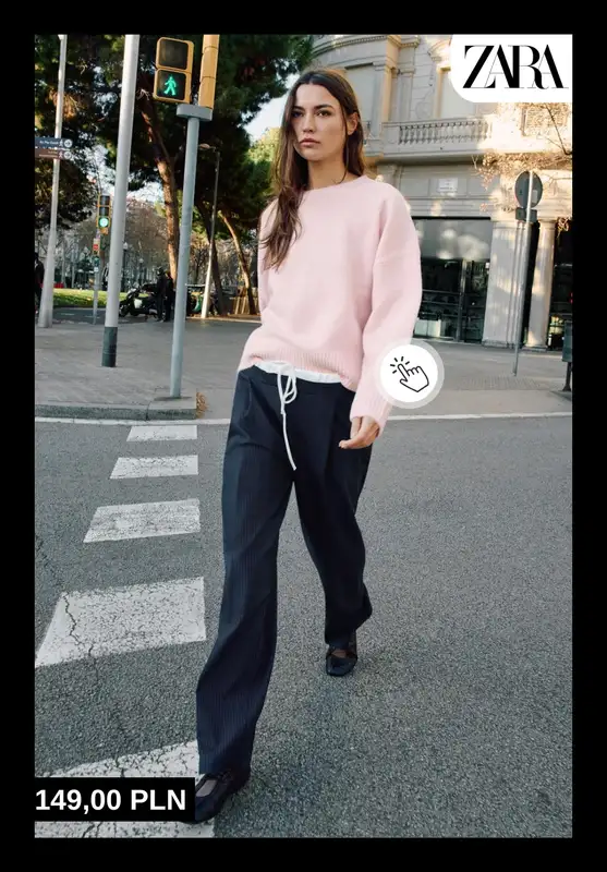 Zara - gazetka promocyjna Dzianina dla niej – ciepło na chłodne dni od piątku 16.01  - strona 4