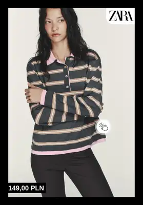 Zara - gazetka promocyjna Dzianina dla niej – ciepło na chłodne dni od piątku 16.01  - strona 5