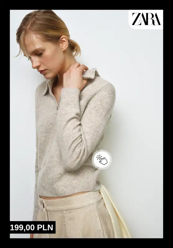 Zara - gazetka promocyjna Dzianina dla niej – ciepło na chłodne dni od piątku 16.01  - strona 8