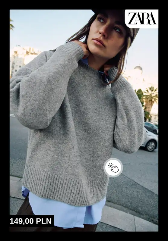 Zara - gazetka promocyjna Dzianina dla niej – ciepło na chłodne dni od piątku 16.01  - strona 2