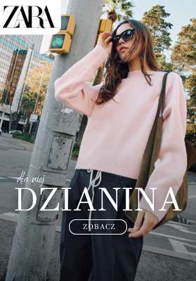 Zara - gazetka promocyjna Dzianina dla niej – ciepło na chłodne dni od piątku 16.01 