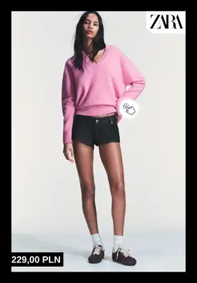 Zara - gazetka promocyjna Dzianina dla niej – ciepło na chłodne dni od piątku 16.01  - strona 7