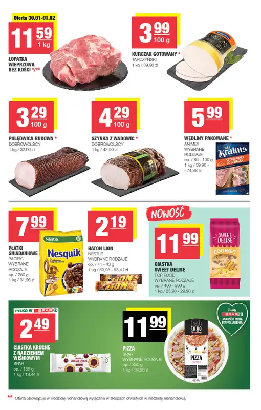 SPAR - gazetka promocyjna Gazetka Spar Mini   - strona 3