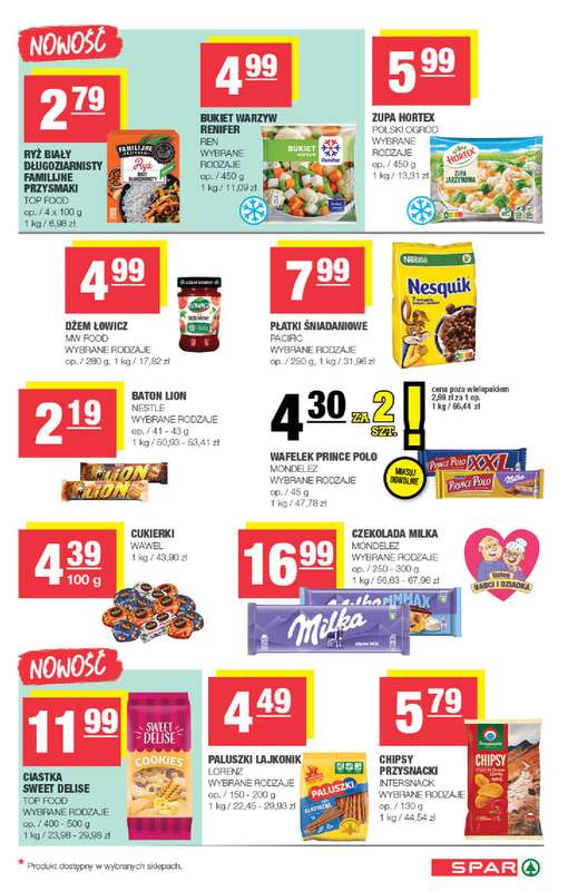 SPAR - gazetka promocyjna Gazetka Spar od środy 21.01 do niedzieli 01.02 - strona 5