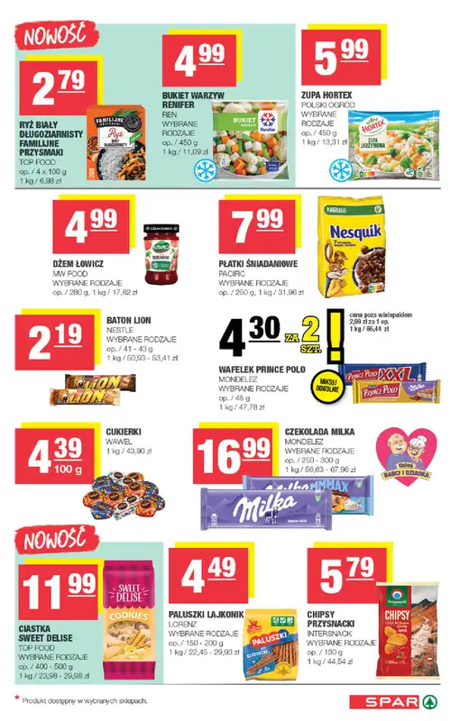 SPAR - gazetka promocyjna Gazetka Spar od środy 21.01 do niedzieli 01.02 - strona 5