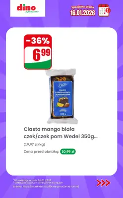 Dino - gazetka promocyjna Specjalna oferta na 16.01.2026 - promocje spoza gazetki od piątku 16.01 do piątku 16.01 - strona 10