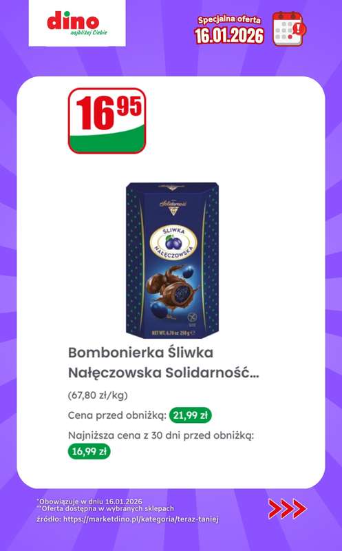 Dino - gazetka promocyjna Specjalna oferta na 16.01.2026 - promocje spoza gazetki od piątku 16.01 do piątku 16.01 - strona 9