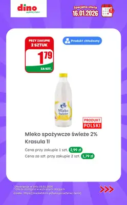 Dino - gazetka promocyjna Specjalna oferta na 16.01.2026 - promocje spoza gazetki od piątku 16.01 do piątku 16.01 - strona 5