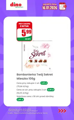 Dino - gazetka promocyjna Specjalna oferta na 16.01.2026 - promocje spoza gazetki od piątku 16.01 do piątku 16.01 - strona 8