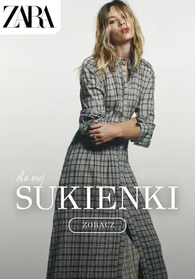 Zara - gazetka promocyjna Sukienki z nowej kolekcji od soboty 17.01 