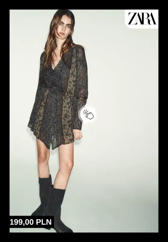 Zara - gazetka promocyjna Sukienki z nowej kolekcji od soboty 17.01  - strona 3