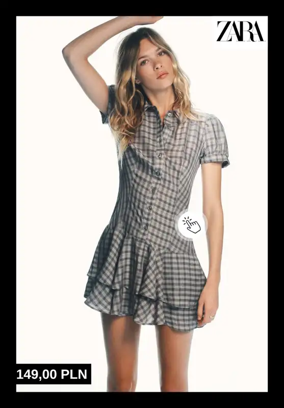 Zara - gazetka promocyjna Sukienki z nowej kolekcji od soboty 17.01  - strona 6