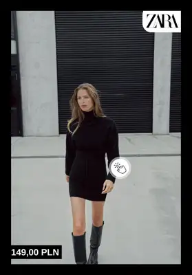 Zara - gazetka promocyjna Sukienki z nowej kolekcji od soboty 17.01  - strona 4